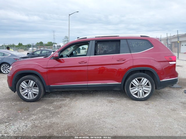 2019 Volkswagen Atlas 3.6l V6 Sel მანქანა იყიდება აუქციონზე, vin: 1V2MR2CA3KC538134, აუქციონის ნომერი: 46140386