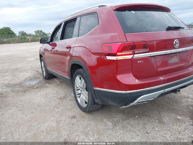 2019 Volkswagen Atlas 3.6l V6 Sel მანქანა იყიდება აუქციონზე, vin: 1V2MR2CA3KC538134, აუქციონის ნომერი: 46140386