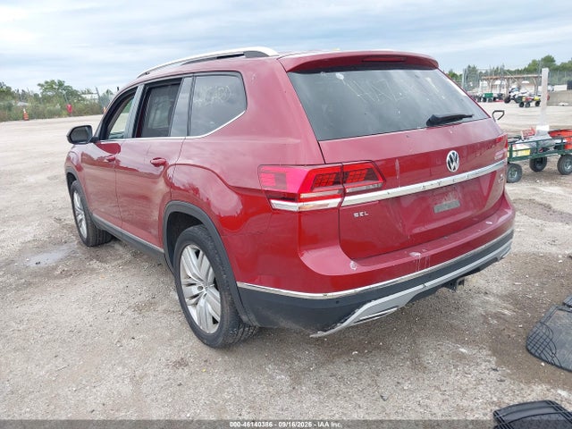 2019 Volkswagen Atlas 3.6l V6 Sel მანქანა იყიდება აუქციონზე, vin: 1V2MR2CA3KC538134, აუქციონის ნომერი: 46140386