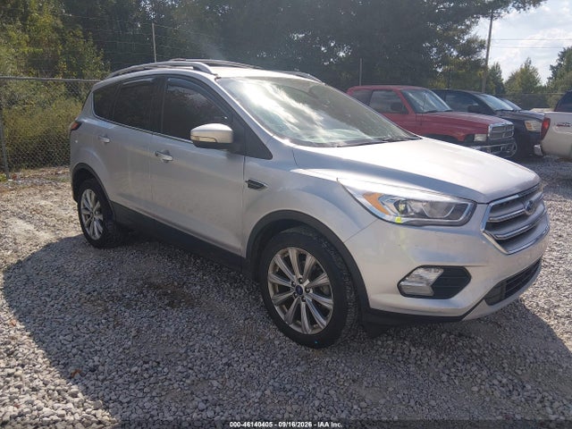 2017 Ford Escape Titanium მანქანა იყიდება აუქციონზე, vin: 1FMCU0JD1HUD72465, აუქციონის ნომერი: 46140405