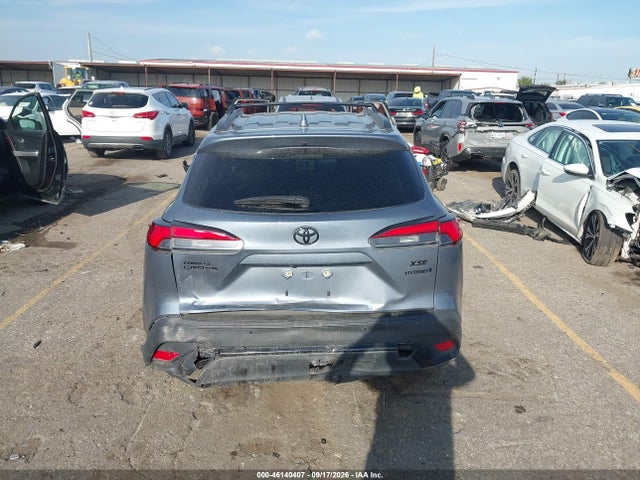 2024 Toyota Corolla Cross Hybrid Xse მანქანა იყიდება აუქციონზე, vin: 7MUFBABG7RV053797, აუქციონის ნომერი: 46140407