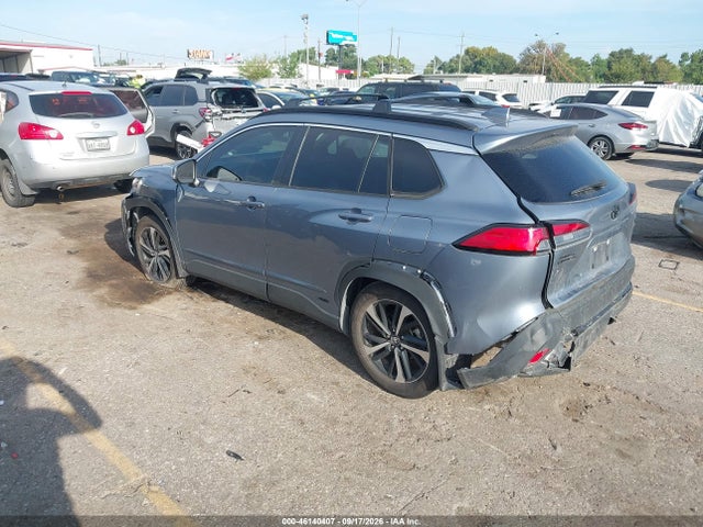 2024 Toyota Corolla Cross Hybrid Xse მანქანა იყიდება აუქციონზე, vin: 7MUFBABG7RV053797, აუქციონის ნომერი: 46140407