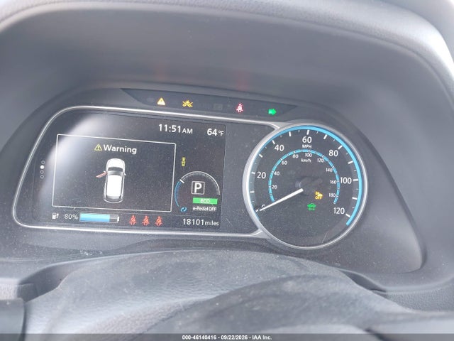 1N4AZ1BV2PC557614 Nissan Leaf S 40 Kwh