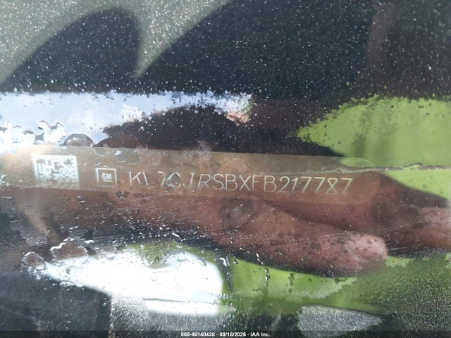 Продажа на аукционе авто 2015 Chevrolet Trax Lt, vin: KL7CJRSBXFB217787, номер лота: 46140438