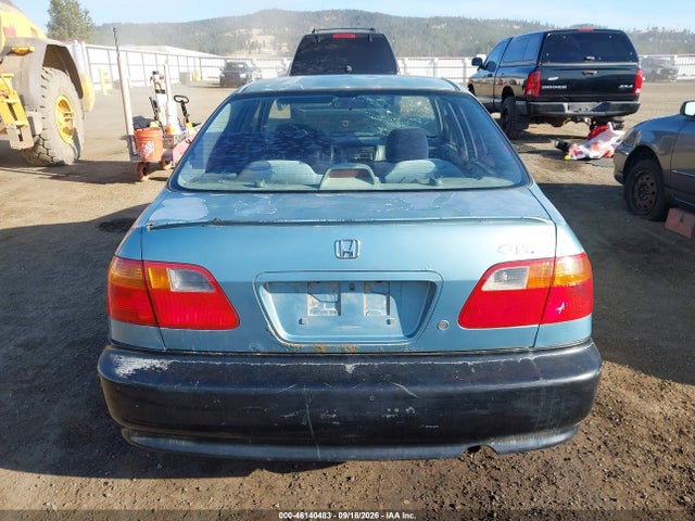 Продаж на аукціоні авто 2000 Honda Civic Value Package, vin: 2HGEJ661XYH517627, номер лоту: 46140483