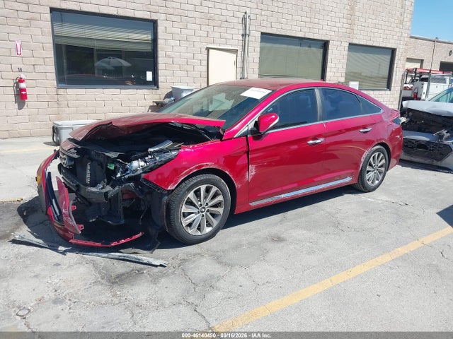 2016 Hyundai Sonata Sport მანქანა იყიდება აუქციონზე, vin: 5NPE34AF7GH330805, აუქციონის ნომერი: 46140490