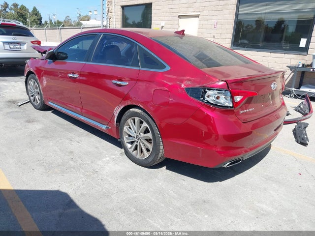 2016 Hyundai Sonata Sport მანქანა იყიდება აუქციონზე, vin: 5NPE34AF7GH330805, აუქციონის ნომერი: 46140490