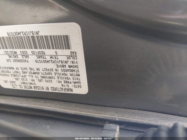 Продаж на аукціоні авто 2018 Nissan Rogue Sport S, vin: JN1BJ1CR2JW267079, номер лоту: 46140504