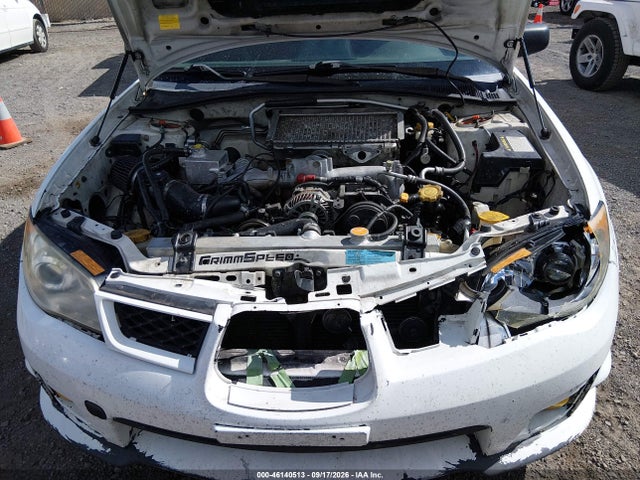 2006 Subaru Impreza Wrx Tr მანქანა იყიდება აუქციონზე, vin: JF1GD79636G517561, აუქციონის ნომერი: 46140513