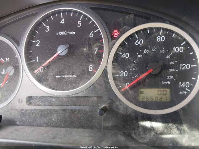 2006 Subaru Impreza Wrx Tr მანქანა იყიდება აუქციონზე, vin: JF1GD79636G517561, აუქციონის ნომერი: 46140513