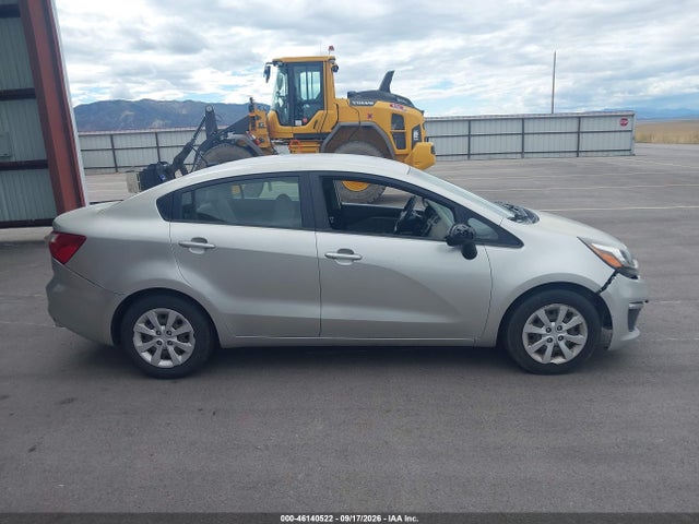 2016 Kia Rio Lx მანქანა იყიდება აუქციონზე, vin: KNADM4A34G6552496, აუქციონის ნომერი: 46140522