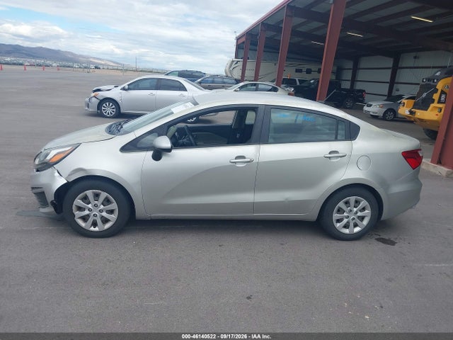 2016 Kia Rio Lx მანქანა იყიდება აუქციონზე, vin: KNADM4A34G6552496, აუქციონის ნომერი: 46140522