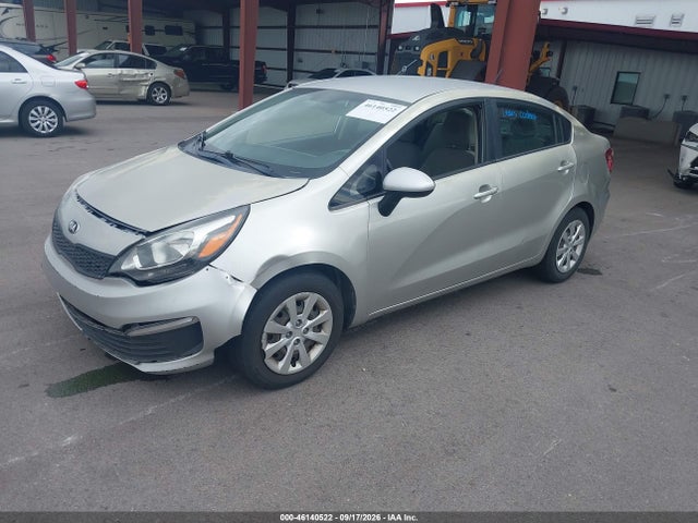 2016 Kia Rio Lx მანქანა იყიდება აუქციონზე, vin: KNADM4A34G6552496, აუქციონის ნომერი: 46140522