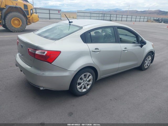 2016 Kia Rio Lx მანქანა იყიდება აუქციონზე, vin: KNADM4A34G6552496, აუქციონის ნომერი: 46140522