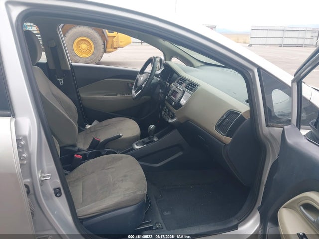 2016 Kia Rio Lx მანქანა იყიდება აუქციონზე, vin: KNADM4A34G6552496, აუქციონის ნომერი: 46140522