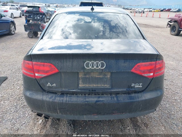 2012 Audi A4 2.0t Premium მანქანა იყიდება აუქციონზე, vin: WAUBFAFLXCA118339, აუქციონის ნომერი: 46140534