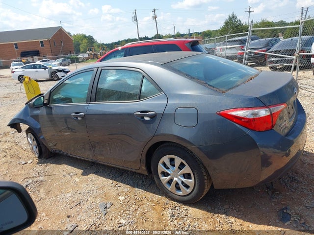 Продажа на аукционе авто 2016 Toyota Corolla L, vin: 5YFBURHE9GP449436, номер лота: 46140537