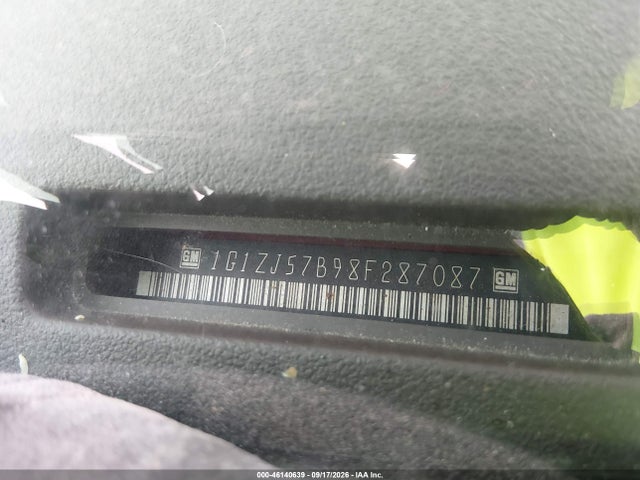 46140639 :رقم المزاد ، 1G1ZJ57B98F287087 vin ، 2008 Chevrolet Malibu Lt مزاد بيع