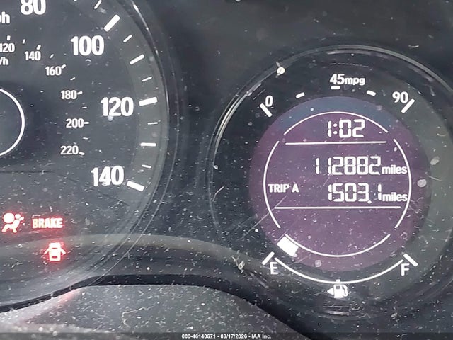 46140671 :رقم المزاد ، 3CZRU5H58HM701610 vin ، 2017 Honda Hr-v Ex مزاد بيع