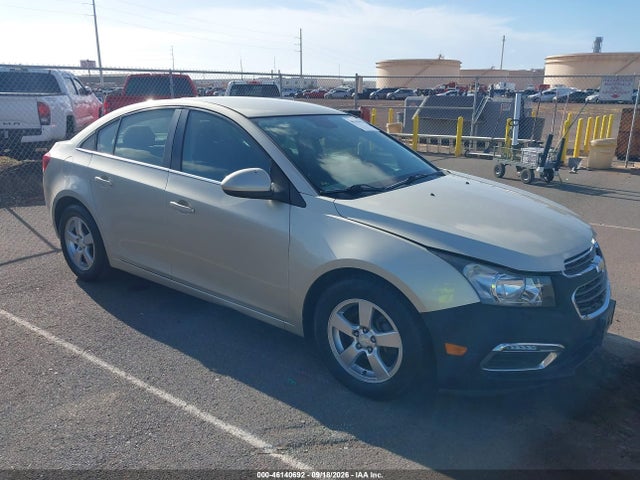 46140692 :رقم المزاد ، 1G1PC5SB0F7201066 vin ، 2015 Chevrolet Cruze 1lt Auto مزاد بيع