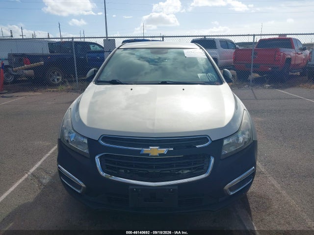 Продажа на аукционе авто 2015 Chevrolet Cruze 1lt Auto, vin: 1G1PC5SB0F7201066, номер лота: 46140692