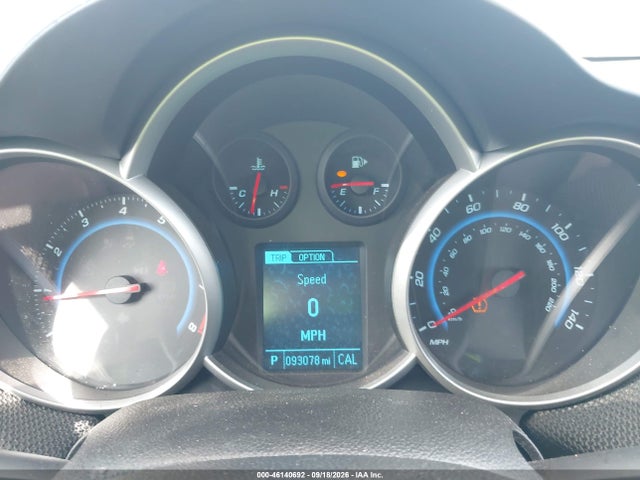Продажа на аукционе авто 2015 Chevrolet Cruze 1lt Auto, vin: 1G1PC5SB0F7201066, номер лота: 46140692