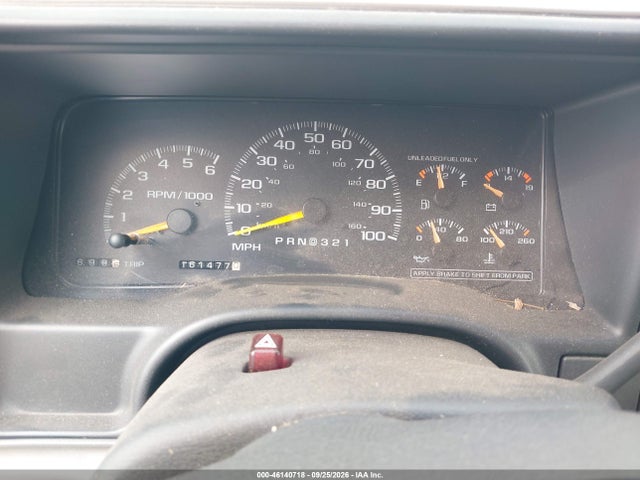 Aukcja sprzedaży 1997 Chevrolet C1500 Fleetside, vin: 2GCEC19M0V1123365, numer aukcji: 46140718