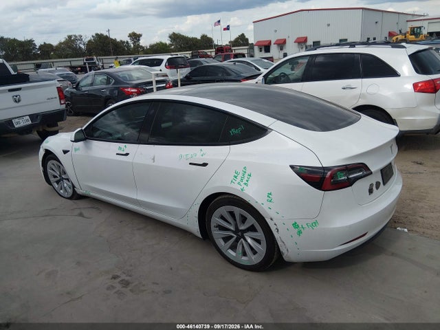 5YJ3E1EB7NF154180 Tesla Model 3 Long Range Dual Motor All-wheel Drive