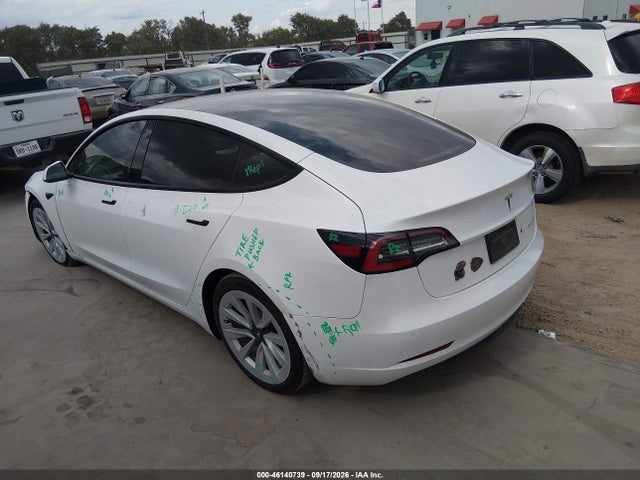 5YJ3E1EB7NF154180 Tesla Model 3 Long Range Dual Motor All-wheel Drive