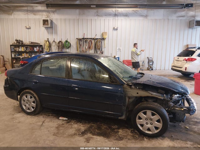 46140774 :رقم المزاد ، 1HGES26772L079993 vin ، 2002 Honda Civic Ex مزاد بيع