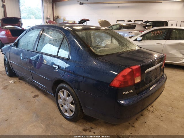 46140774 :رقم المزاد ، 1HGES26772L079993 vin ، 2002 Honda Civic Ex مزاد بيع