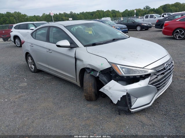 2019 Hyundai Elantra Sel მანქანა იყიდება აუქციონზე, vin: 5NPD84LF8KH418734, აუქციონის ნომერი: 46140813