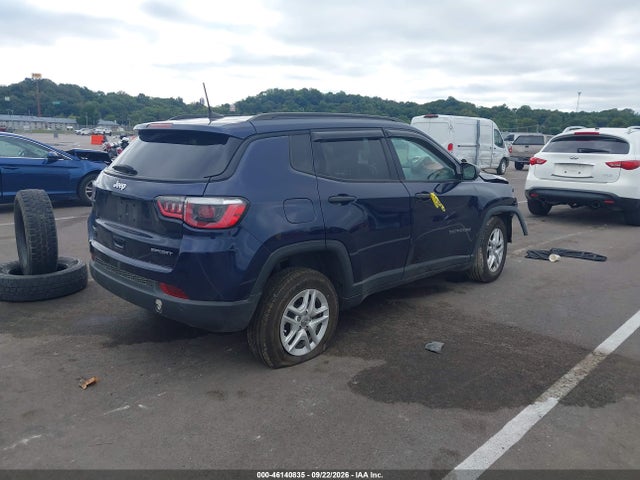 46140835 :رقم المزاد ، 3C4NJDABXHT647238 vin ، 2017 Jeep New Compass Sport 4x4 مزاد بيع