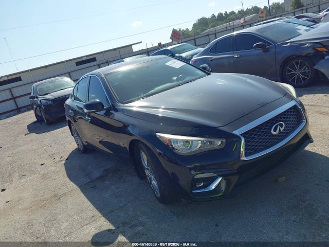 2019 Infiniti Q50 3.0t Luxe მანქანა იყიდება აუქციონზე, vin: JN1EV7AP5KM514226, აუქციონის ნომერი: 46140839