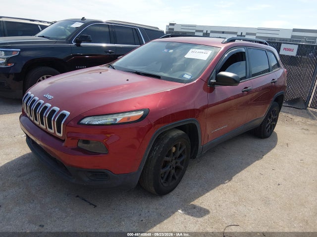 Продажа на аукционе авто 2016 Jeep Cherokee Sport, vin: 1C4PJLABXGW222436, номер лота: 46140848