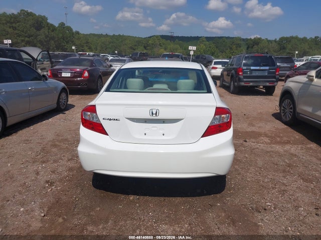 Продаж на аукціоні авто 2012 Honda Civic Lx, vin: 19XFB2F58CE042964, номер лоту: 46140888