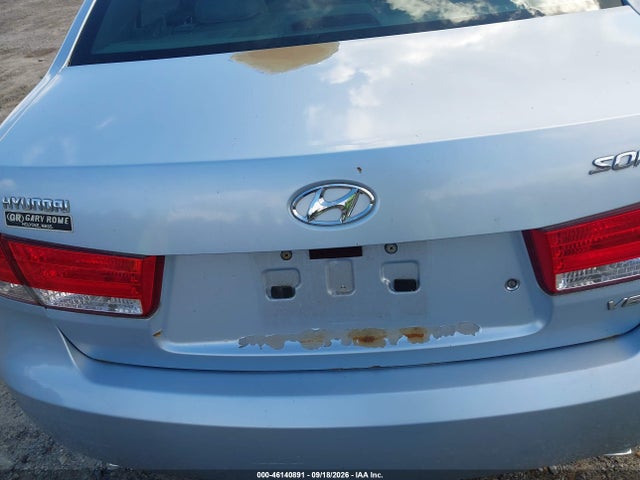 2006 Hyundai Sonata Gls V6/lx V6 მანქანა იყიდება აუქციონზე, vin: 5NPEU46F56H087855, აუქციონის ნომერი: 46140891