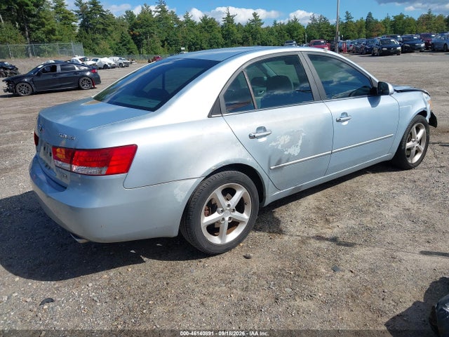 2006 Hyundai Sonata Gls V6/lx V6 მანქანა იყიდება აუქციონზე, vin: 5NPEU46F56H087855, აუქციონის ნომერი: 46140891