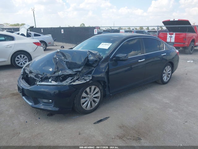 46140942 :رقم المزاد ، 1HGCR2F86FA174834 vin ، 2015 Honda Accord Ex-l مزاد بيع