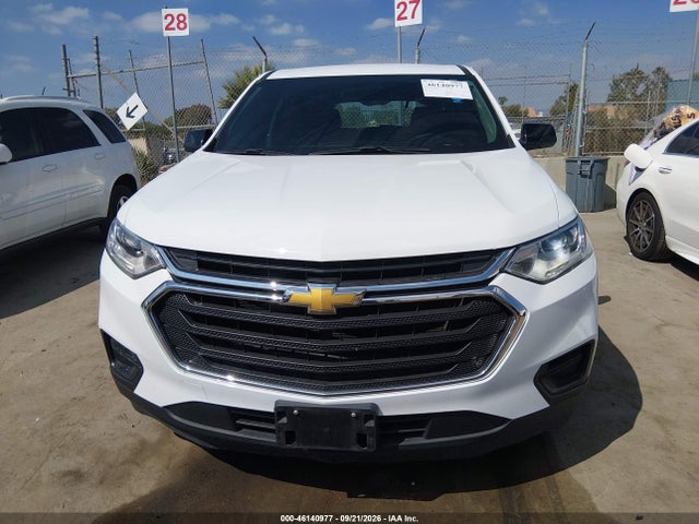 2021 Chevrolet Traverse Fwd Ls მანქანა იყიდება აუქციონზე, vin: 1GNERFKW7MJ236801, აუქციონის ნომერი: 46140977