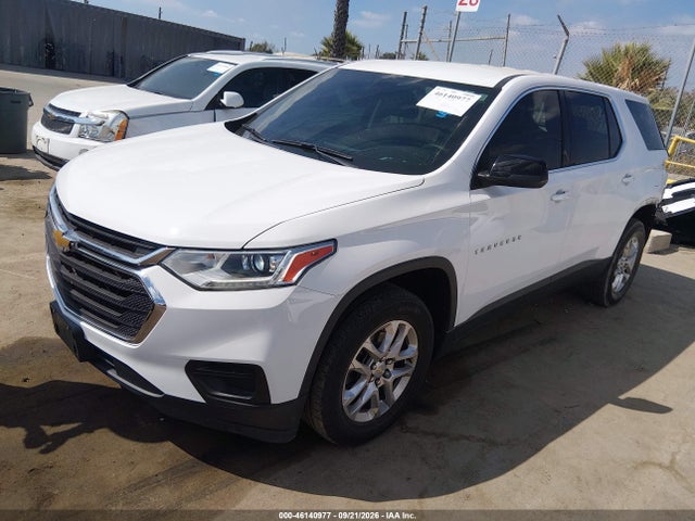 2021 Chevrolet Traverse Fwd Ls მანქანა იყიდება აუქციონზე, vin: 1GNERFKW7MJ236801, აუქციონის ნომერი: 46140977