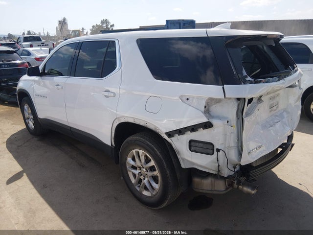 2021 Chevrolet Traverse Fwd Ls მანქანა იყიდება აუქციონზე, vin: 1GNERFKW7MJ236801, აუქციონის ნომერი: 46140977