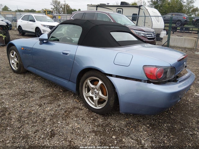 Продаж на аукціоні авто 2003 Honda S2000, vin: JHMAP11403T001724, номер лоту: 46140979