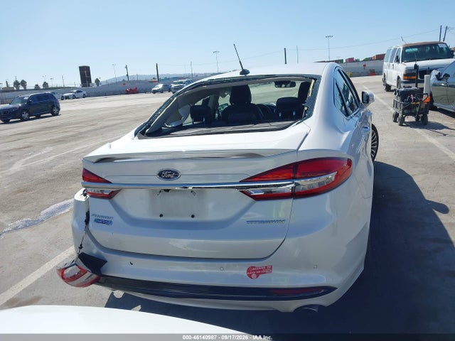 2018 Ford Fusion Energi Titanium მანქანა იყიდება აუქციონზე, vin: 3FA6P0SU1JR110472, აუქციონის ნომერი: 46140987
