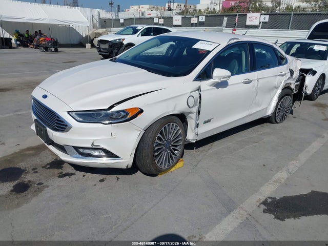 2018 Ford Fusion Energi Titanium მანქანა იყიდება აუქციონზე, vin: 3FA6P0SU1JR110472, აუქციონის ნომერი: 46140987