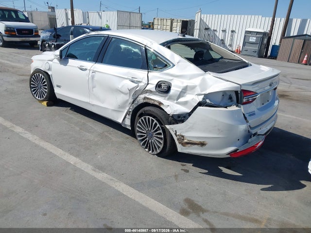 2018 Ford Fusion Energi Titanium მანქანა იყიდება აუქციონზე, vin: 3FA6P0SU1JR110472, აუქციონის ნომერი: 46140987