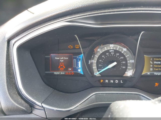 2018 Ford Fusion Energi Titanium მანქანა იყიდება აუქციონზე, vin: 3FA6P0SU1JR110472, აუქციონის ნომერი: 46140987