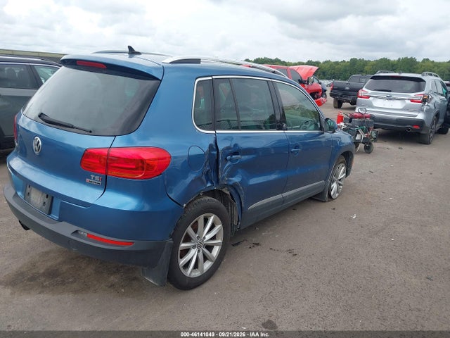 2017 Volkswagen Tiguan 2.0t Wolfsburg Edition მანქანა იყიდება აუქციონზე, vin: WVGSV7AXXHW509709, აუქციონის ნომერი: 46141049