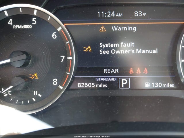 3PCAJ5AA9MF124197 Infiniti Qx50 Pure