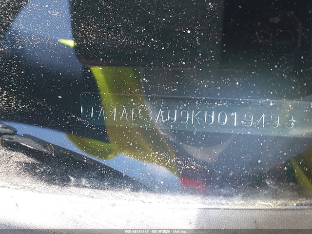 2019 Mitsubishi Outlander Sport 2.0 Es მანქანა იყიდება აუქციონზე, vin: JA4AP3AU9KU019493, აუქციონის ნომერი: 46141147